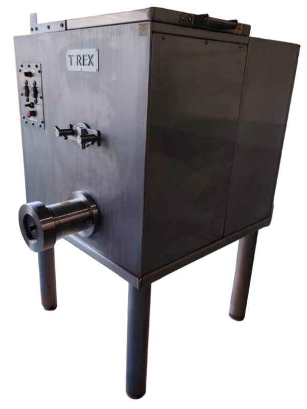 T-REX Mixer Mincer #52 , 150L, with Stainless Steel Barrel, Worm and Lock Ring, MODEL MMX-52-150-SS T-REX Mixer Mincer #52 , 150L, with Stainless Steel Barrel, Worm and Lock Ring, MODEL MMX-52-150-SS